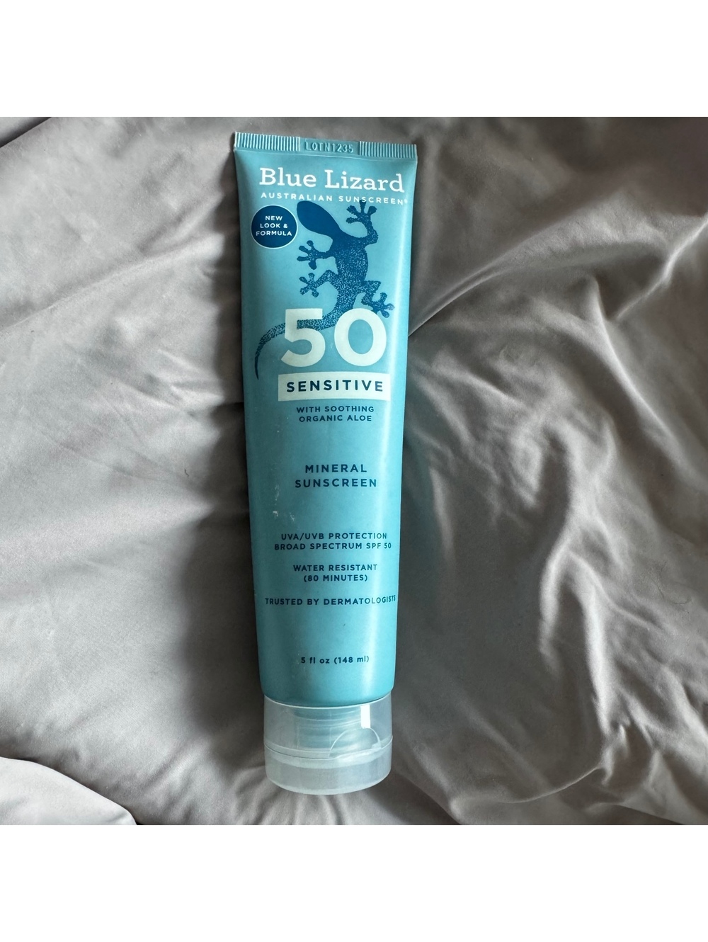 Blue Lizard SPF 50 Sheer Mineral Sunscreen